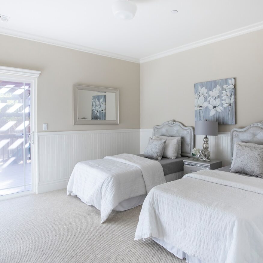 bedroom interior for two persons